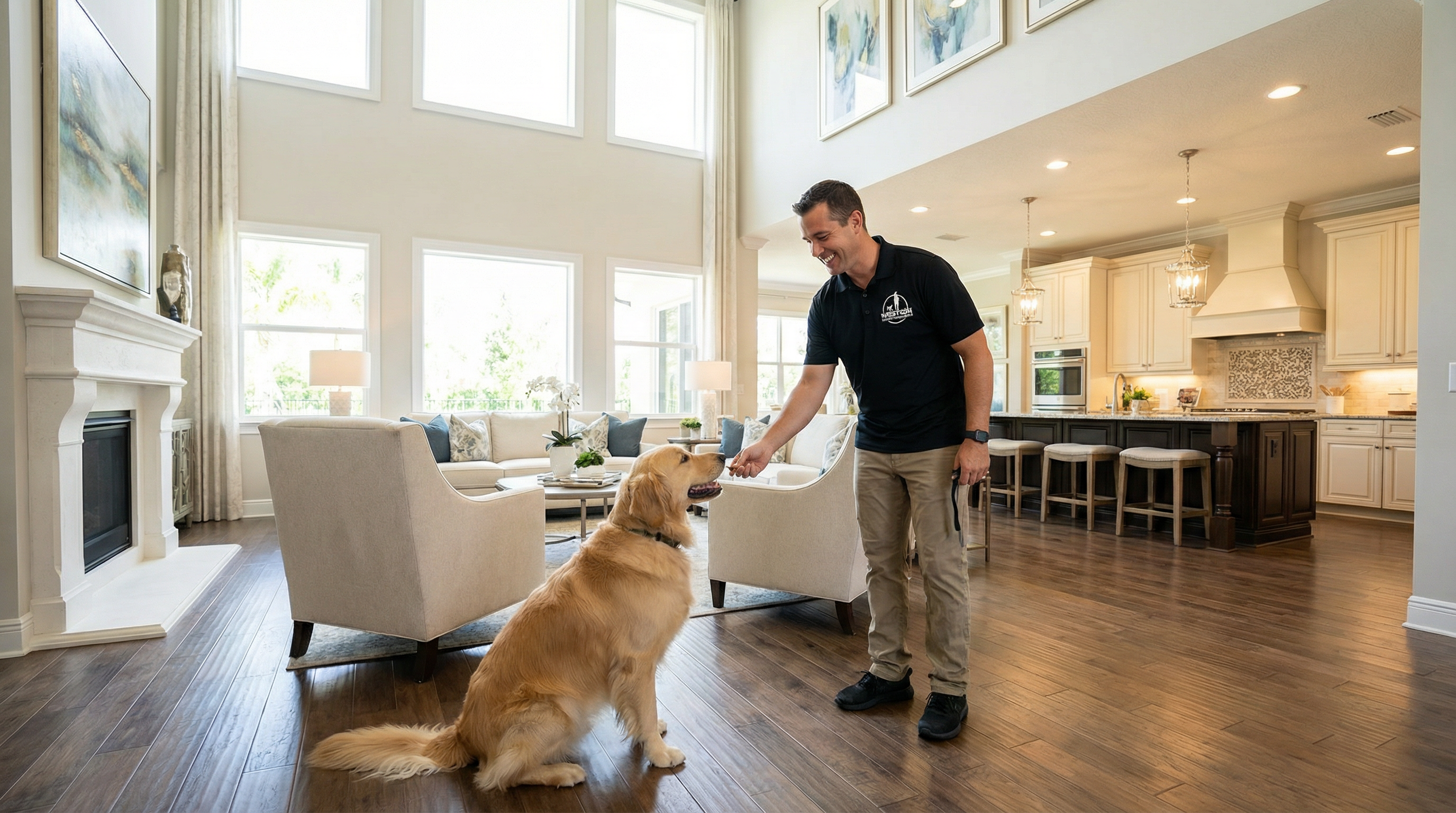 Dog Training Background in Coral Springs