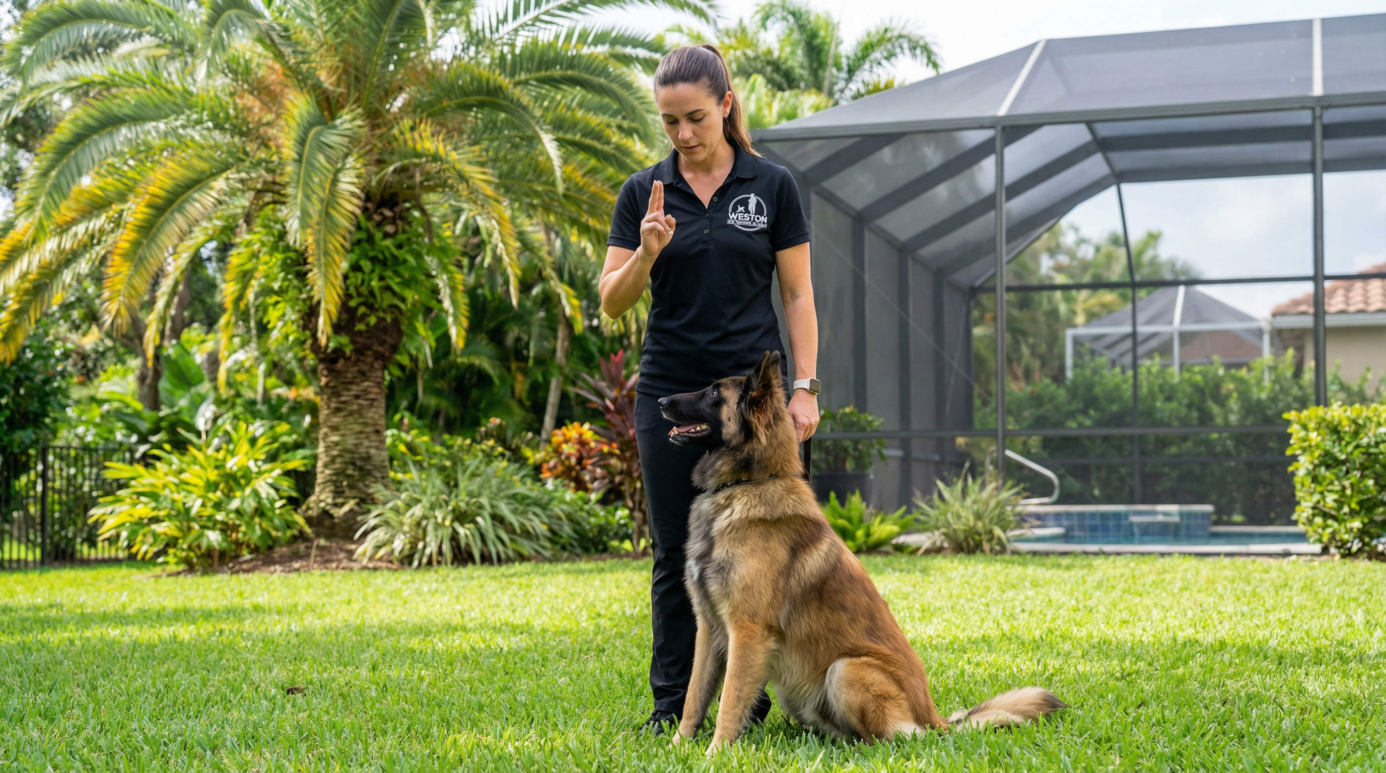 Obedience Training in Plantation