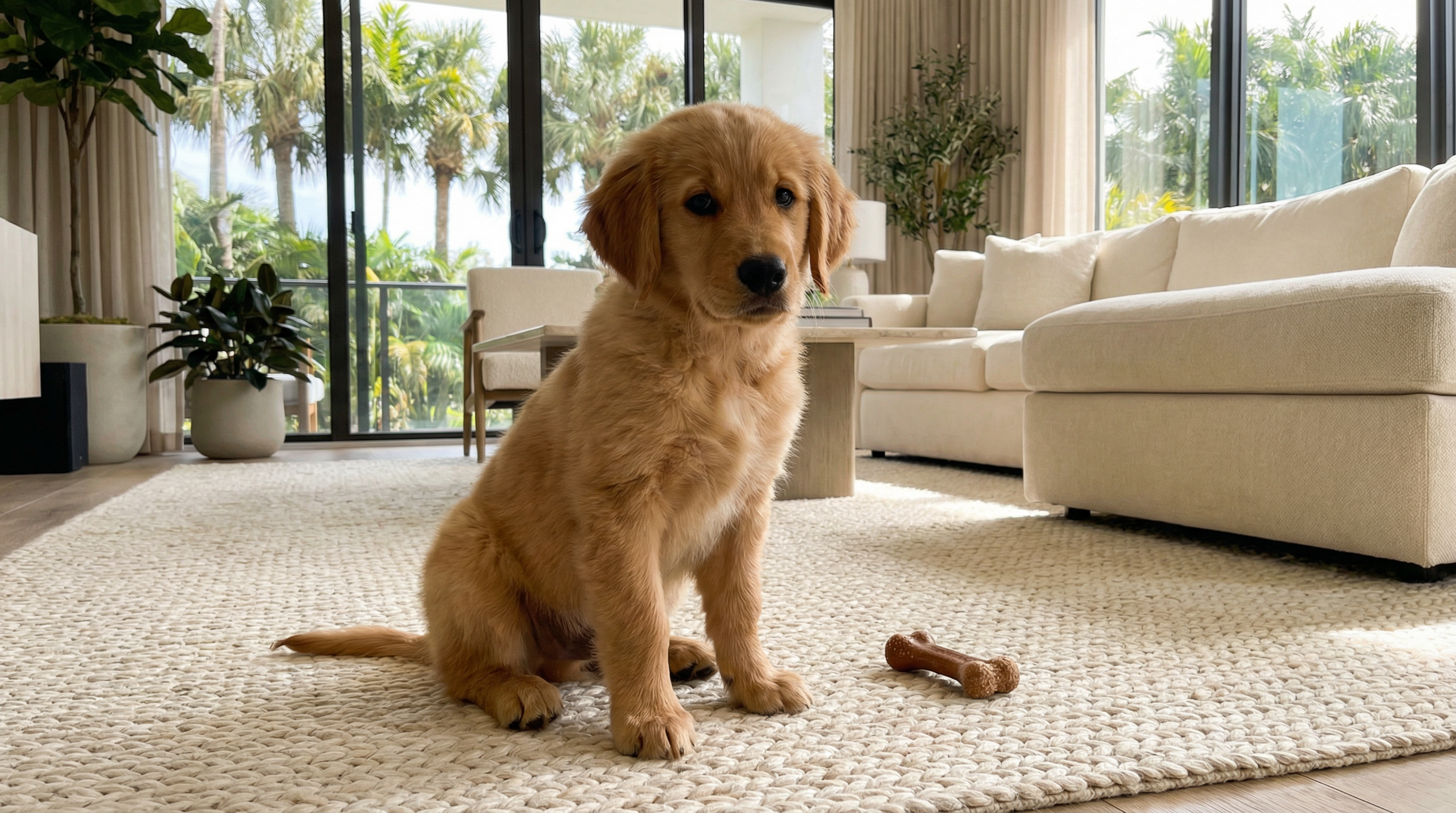 Private puppy training in Broward County