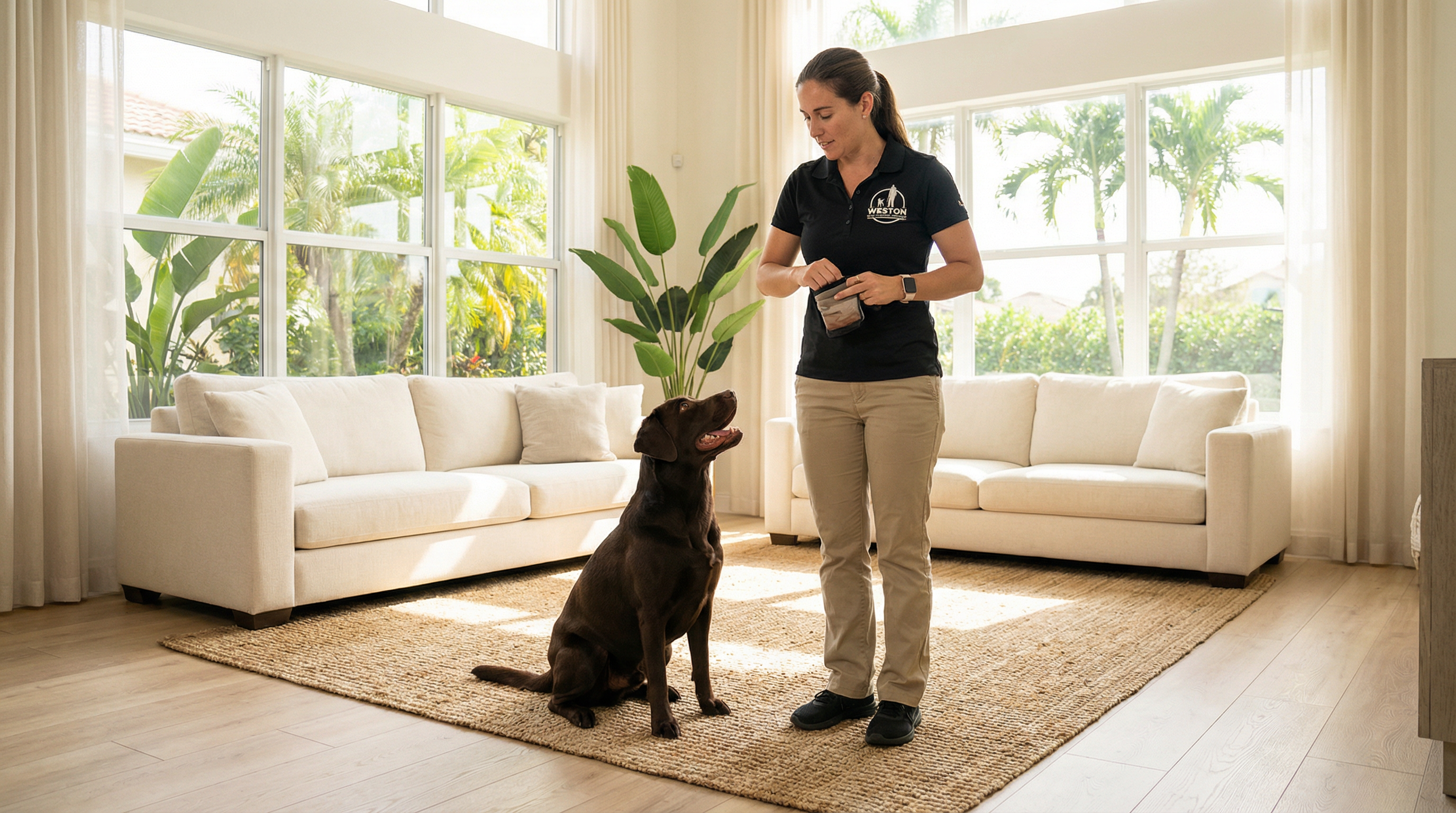Dog Training Background in Tamarac